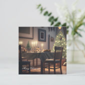 クリスマスの食事 シーズンカード (スタンド正面)
