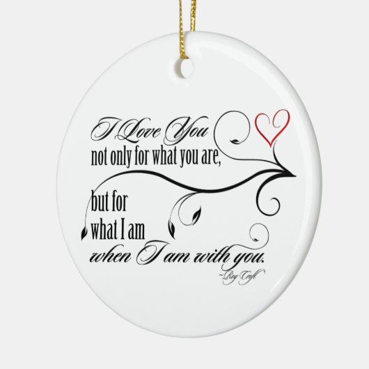 クリスマスの飾りが大好き セラミックオーナメント (左)