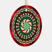 クリスマスの飾りの色 セラミックオーナメント (右)