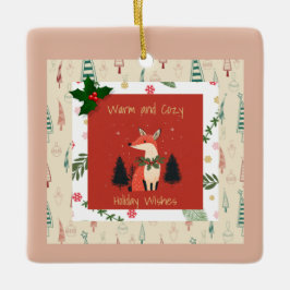 クリスマスの飾りパーソナライズされた付けのお願い セラミックオーナメント