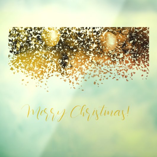 クリスマスの飾りポイント ウィンドウサイン (シート3)
