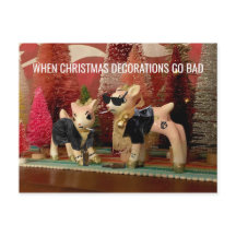 クリスマスの飾り付けが悪いはがきに変わる時期