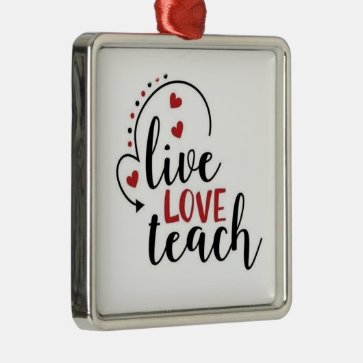 クリスマスの飾り付けすてきが飾られている メタルオーナメント (右)