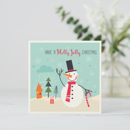 クリスマスの飾り付けすてきを自由に行う |休日 シーズンカード (スタンド正面)