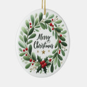 クリスマスの飾り付けの大物に行く方法 セラミックオーナメント (右)