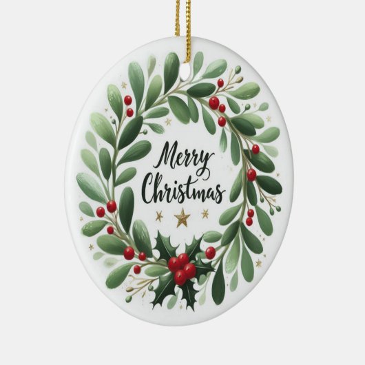 クリスマスの飾り付けの大物に行く方法 セラミックオーナメント (右)