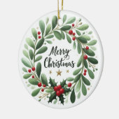 クリスマスの飾り付けの大物に行く方法 セラミックオーナメント (左)