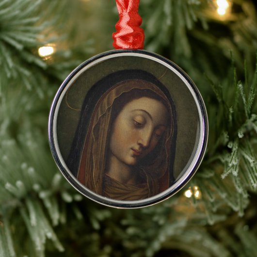 クリスマスの飾り付けの天国女王への栄光 メタルオーナメント (ツリー)