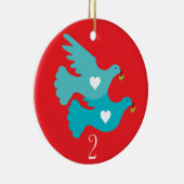 クリスマスの飾り付け二日目 セラミックオーナメント (右)