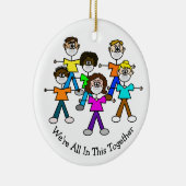 クリスマスの飾り付け合わせ セラミックオーナメント (右)