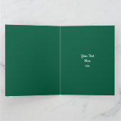 クリスマスの飾り付け カード (内部)