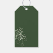クリスマスの飾り付け ギフトタグ (裏面)