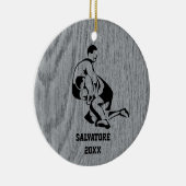 クリスマスの飾り付け セラミックオーナメント (右)