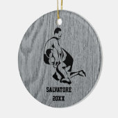 クリスマスの飾り付け セラミックオーナメント (左)