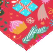 クリスマスの飾り付け テーブルクロス (アングル)