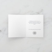 クリスマスの飾り挨拶企業の会 シーズンカード (内部)