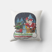 クリスマスの飾り飾り クッション (裏面)