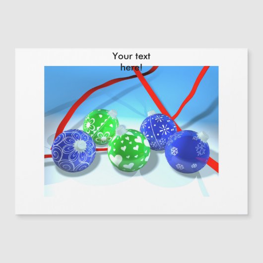 クリスマスの飾り (正面)