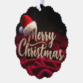 クリスマスの飾り オーナメントカード (左)
