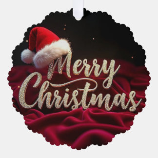 クリスマスの飾り オーナメントカード