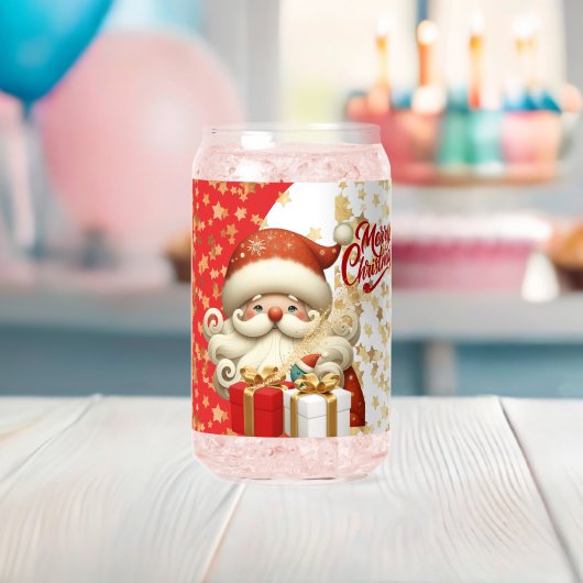 クリスマスの飾り ガラス缶 (インサイチュ (ベビーシャワー))