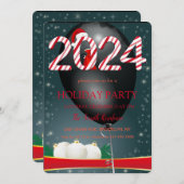 クリスマスの飾り、クリスマス 招待状 (正面/裏面)