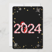 クリスマスの飾り、クリスマス 招待状 (裏面)