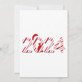 クリスマスの飾り、クリスマス 招待状 (裏面)