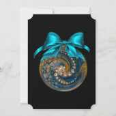 クリスマスの飾り、クリスマス 招待状 (裏面)