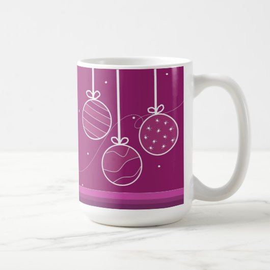 クリスマスの飾り コーヒーマグカップ (右)