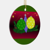 クリスマスの飾り セラミックオーナメント (右)