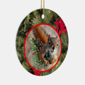 クリスマスの飾り、セラミックラウンド、ミスター・ビックレス セラミックオーナメント (右)