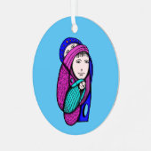 クリスマスの飾り メタルオーナメント (正面左)