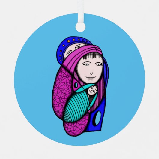 クリスマスの飾り メタルオーナメント (正面)