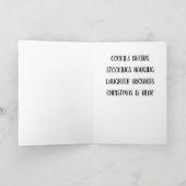 ****クリスマスの香りと音**** カード (内部)