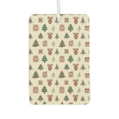 クリスマスの香りをもたらす（カーアクセサリー） カーエアーフレッシュナー (正面)