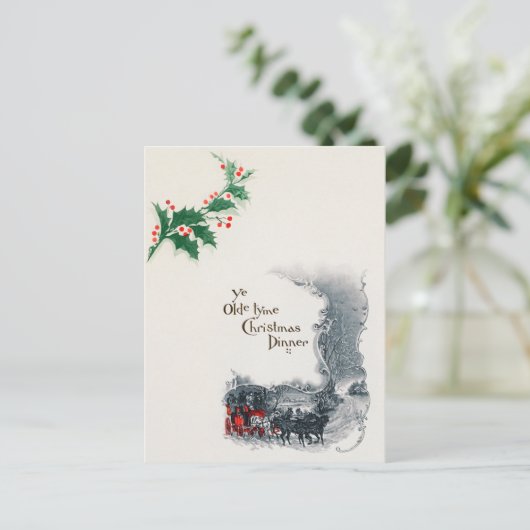 クリスマスの馬車 シーズンポストカード (スタンド正面)