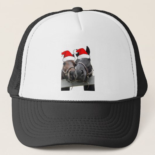 クリスマスの馬 キャップ (正面)
