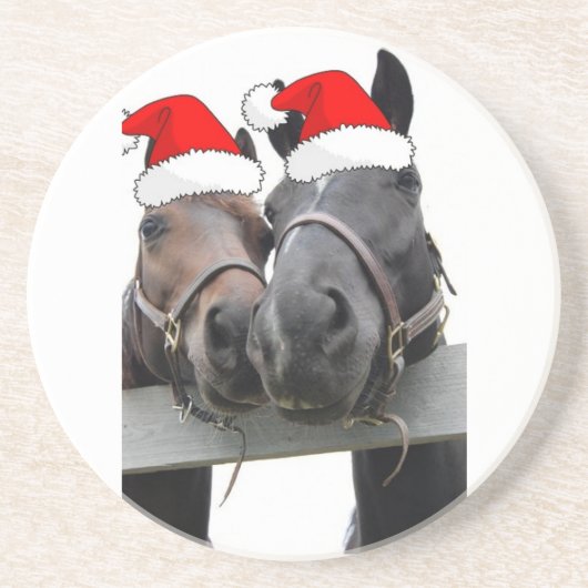 クリスマスの馬 コースター (正面)