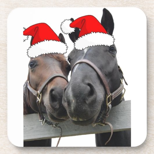 クリスマスの馬 コースター (正面)