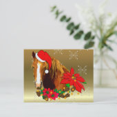 クリスマスの馬 シーズンポストカード (スタンド正面)
