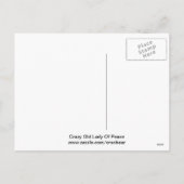 クリスマスの馬 シーズンポストカード (裏面)