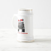 クリスマスの馬 ビールジョッキ (正面左)