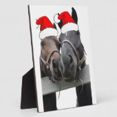 クリスマスの馬 フォトプラーク (側面)