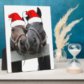 クリスマスの馬 フォトプラーク (側面)