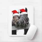 クリスマスの馬 マウスパッド (マウス)