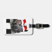 クリスマスの馬 ラゲッジタグ (正面横)