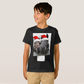 クリスマスの馬 Tシャツ (正面フル)