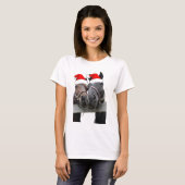 クリスマスの馬 Tシャツ (正面フル)