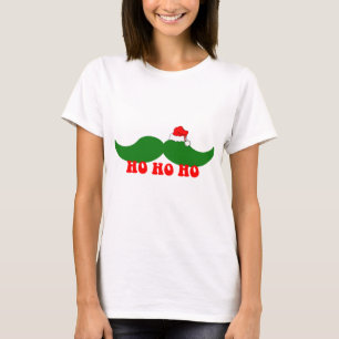クリスマスの髭 Tシャツ